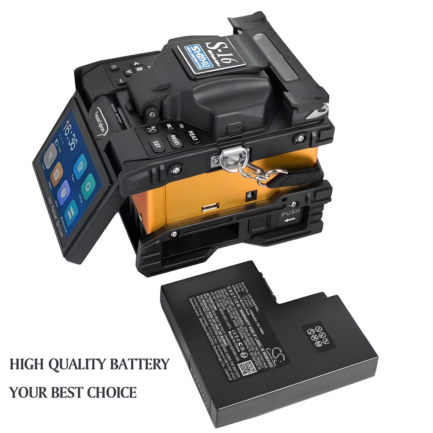 5200mAh 25105803 Battery for Shinho S16, X-11E, X-11G, X97, X500, X600, X800 Fusion Splicer