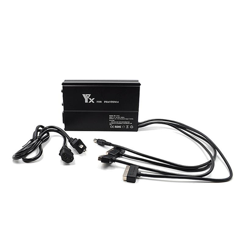 SMAVCO Travel/Home Phantom 4 smart Intelligent Battery charger remote controller (Charge 3 batteries and 1 remote at same time)-SMAVtronics