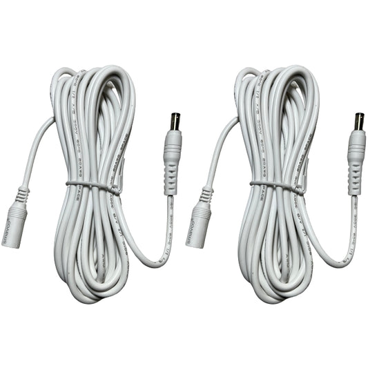2 Pack SMAVCO 11ft Extra Long Cable Male to Female Connector for Hunter Douglas PowerView 2002000036 2989048000 Amigo 7806000000-SMAVtronics