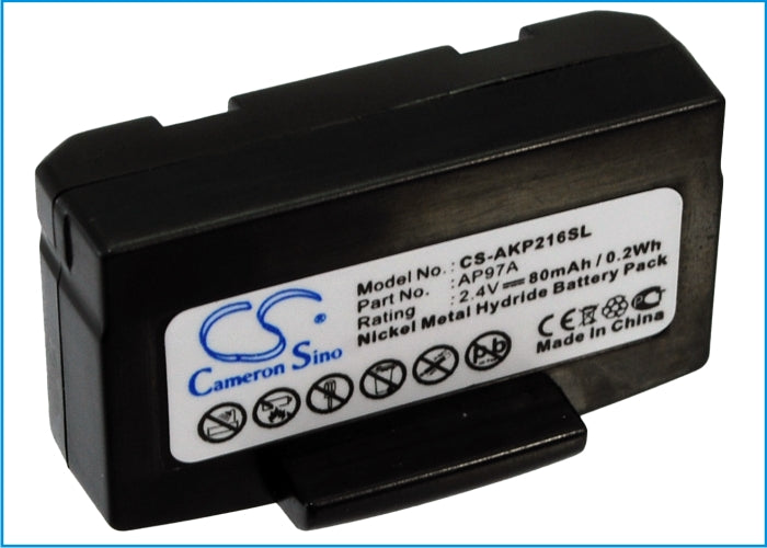 80mAh AP97A Battery AKG Balance K216AFC Headphone-SMAVtronics