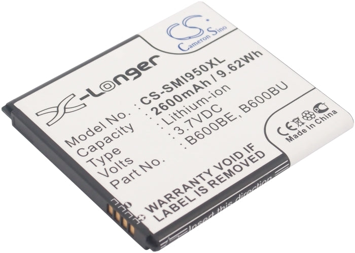 2600mAh B600BE High Capacity Battery Samsung Verizon Galaxy S4 LTE, Galaxy S4-SMAVtronics