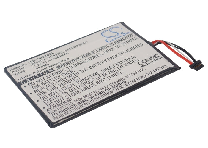 Replacement BP-PO2-11/3400CL Battery for Pandigital Supernova DLX 8, Supernova DLX8-SMAVtronics