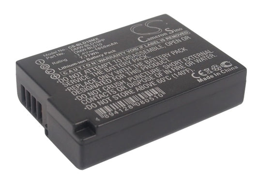 1050mAh DMW-BLD10 Battery for Panasonic Lumix DMC-G3KGK, Lumix DMC-G3KK, Lumix DMC-G3KR-SMAVtronics