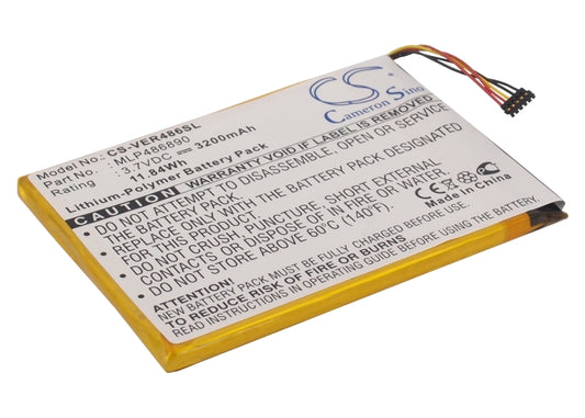 Replacement 3200mAh MLP486890 Battery for ViewSonic Zoompad-SMAVtronics