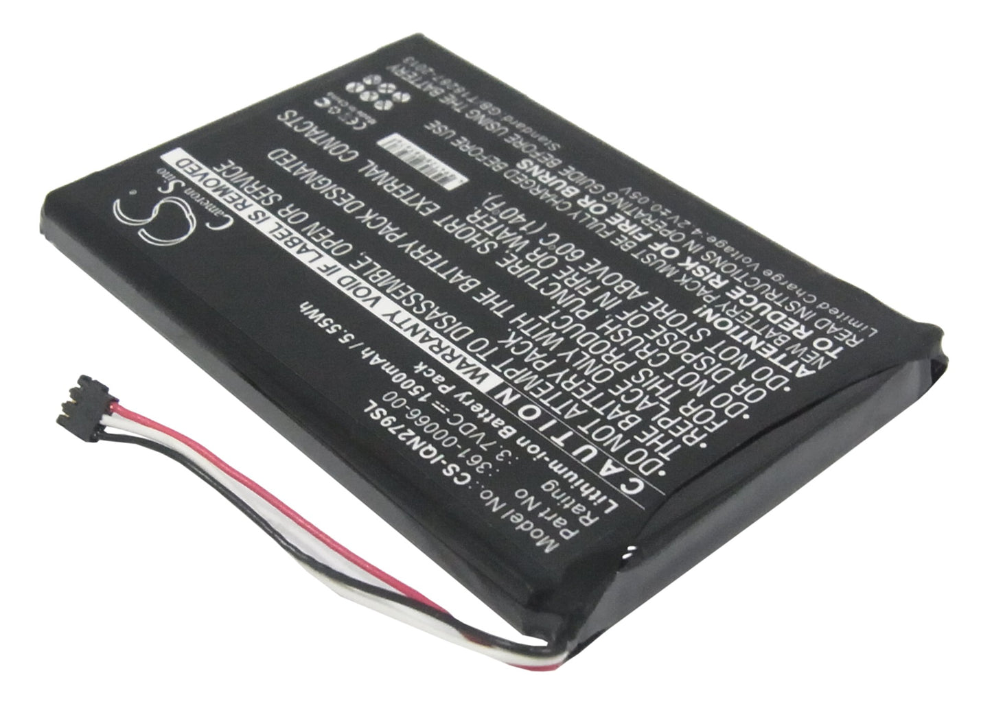 1500mAh 361-00066-00 Battery Garmin Nuvi 2797, Nuvi 2797LMT-SMAVtronics