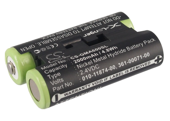 2000mAh Battery for Garmin Oregon 600, 600t, 650, 650t, Montana 600t Camo, 010-11874-00-SMAVtronics