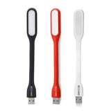 smavco 3 Pack Universal 180 Degree Adjustable Flexible Mini USB LED Night Book Light Lamp