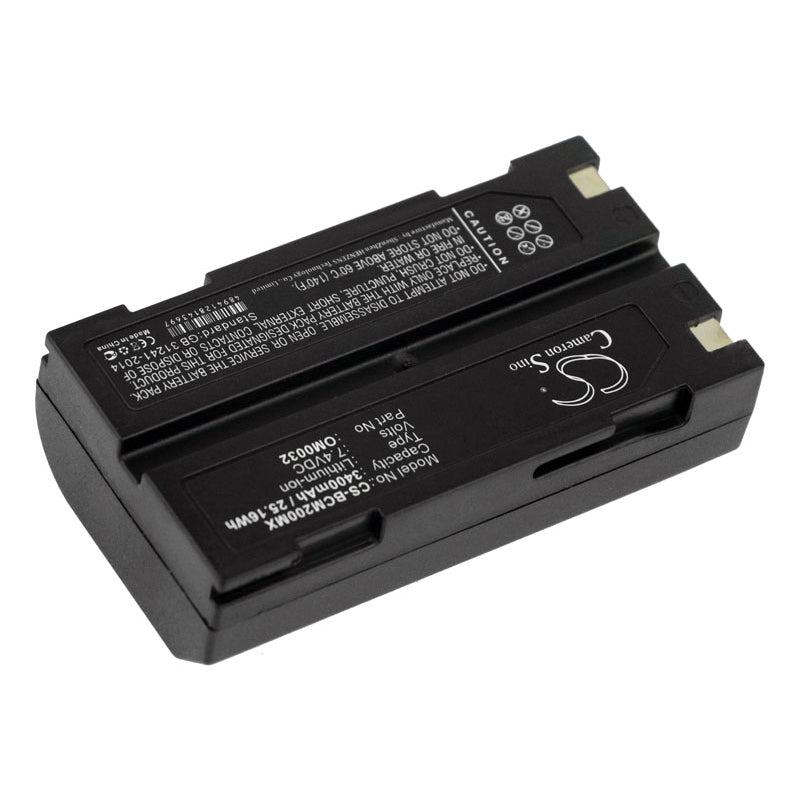3400mAh MCR-1821J/1-H, OM0032 High Capacity Battery for CI Capnocheck II Capnograph Pulse Oximeter-SMAVtronics