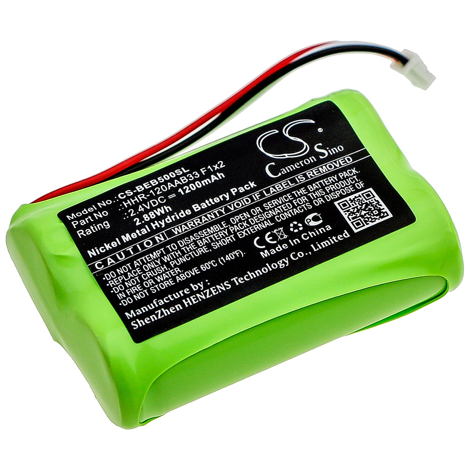 1200mAh HHR-120AAB33 F1x2 Battery for Bang & Olufsen Beo5 Remote Controller-SMAVtronics