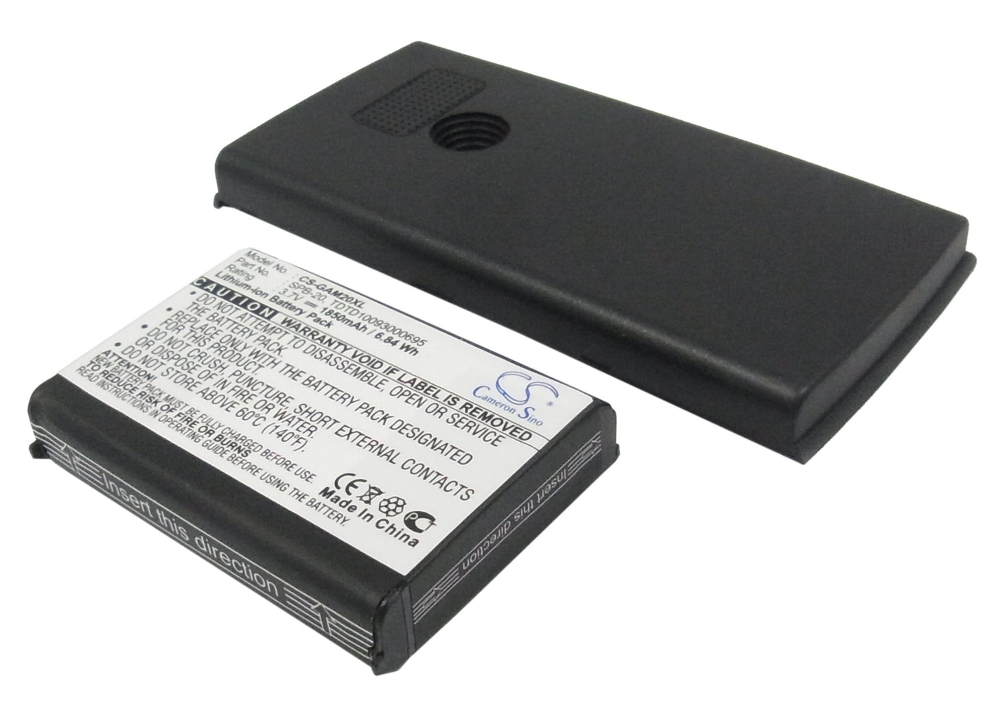 1850mAh SPB-20 High Capacity Battery for Garmin-Asus nuvifone M20, nuvifone M20US-SMAVtronics