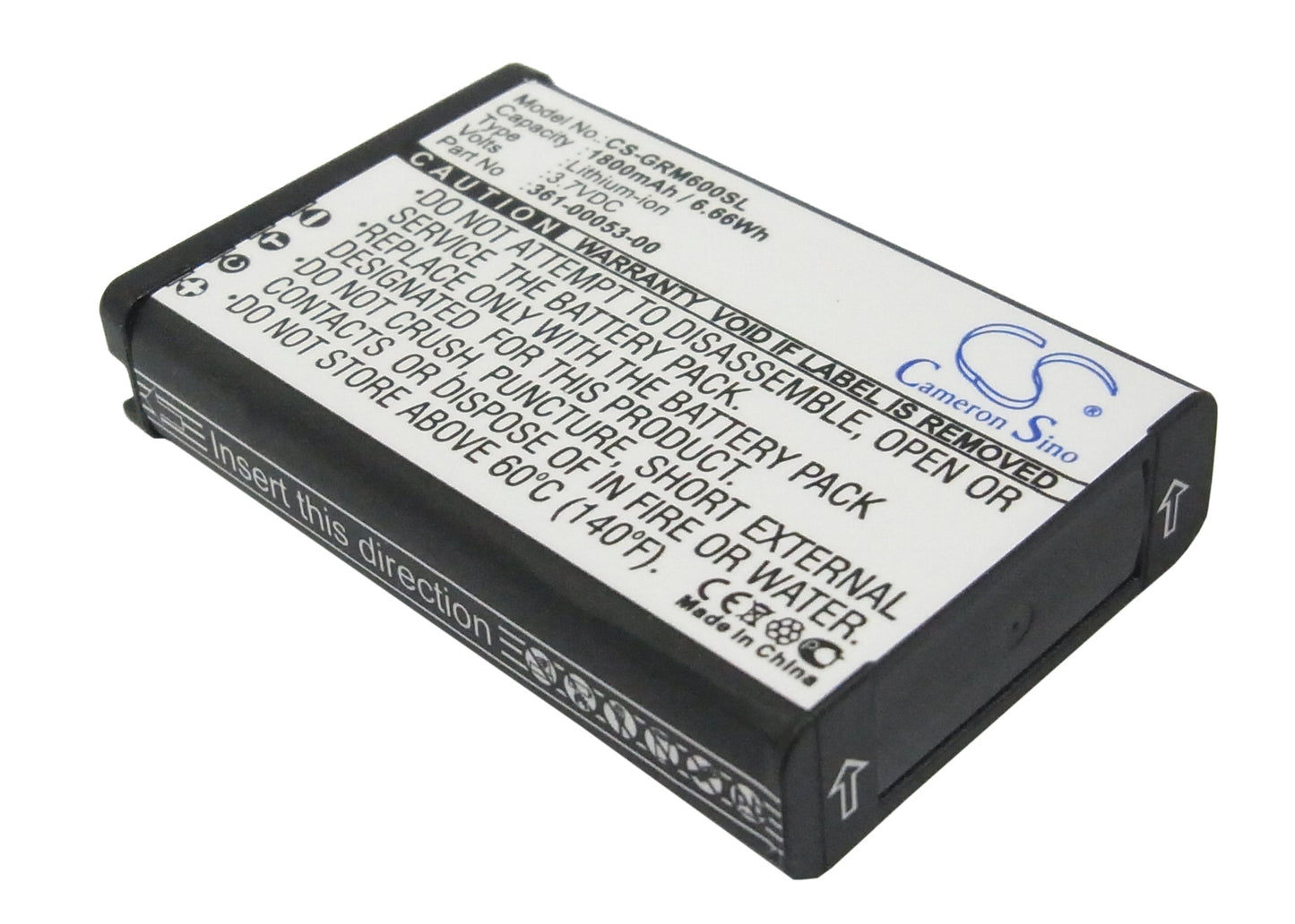 1800mAh 361-00053-00 Battery Garmin Montana 600, Montana 600T, Montana 600T Camo-SMAVtronics