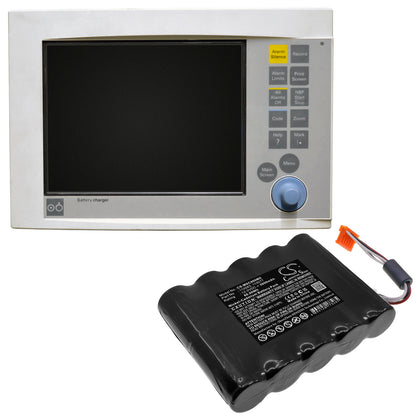 5000mAh 110083, 110077 Battery for Drager Siemens SC7000, SC9000 Physiologic Monitor-SMAVtronics