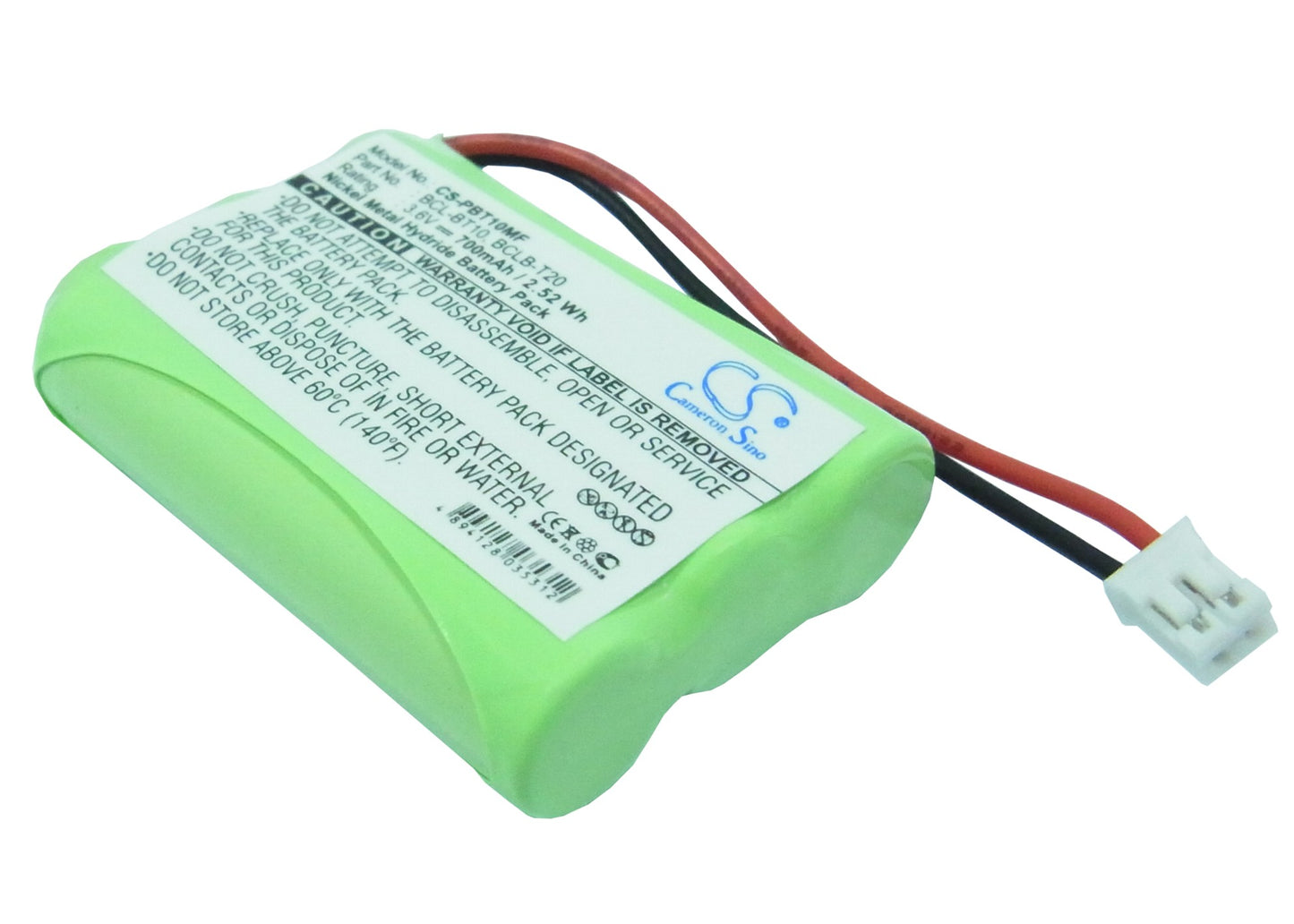 700mAh BCL-BT10 Battery BROTHER MFC-2580c, MFC-845cw, MFC-885cw-SMAVtronics