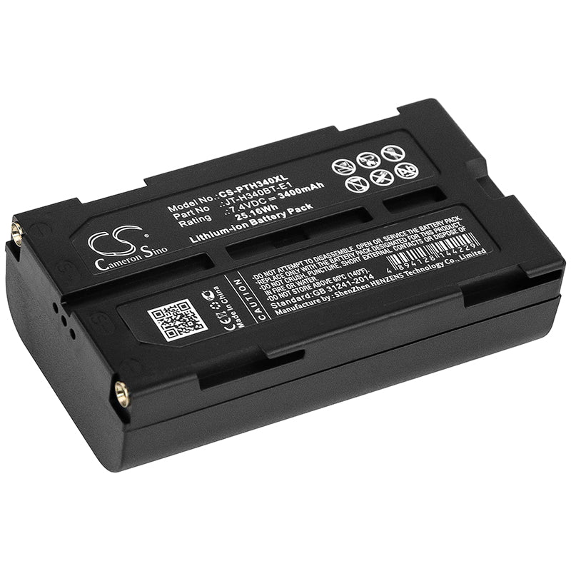 3400mAh JT-H340BT-E1, JT-H340BT-E2 High Capacity Battery for Panasonic JT-H340BT-10, JT-H340PR, JT-H340PR1-SMAVtronics