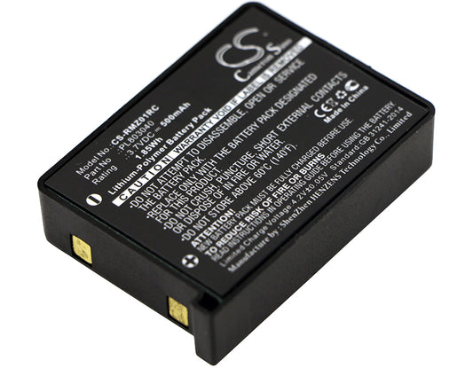 500mAh FC30-01330200, PL803040 Battery for Razer RZ01-0133, RZ84-01330100, Turret Gaming Mouse-SMAVtronics