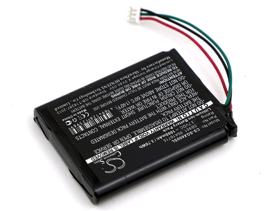1000mAh 95A16715, SB901 Battery for Shure MXW1, MXW6, MXW8 Wireless Transmitters-SMAVtronics
