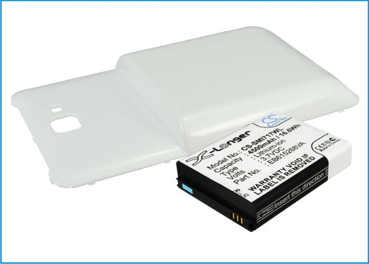 4500mAh White Cover + High Capacity Battery AT&T Samsung Galaxy Note-SMAVtronics