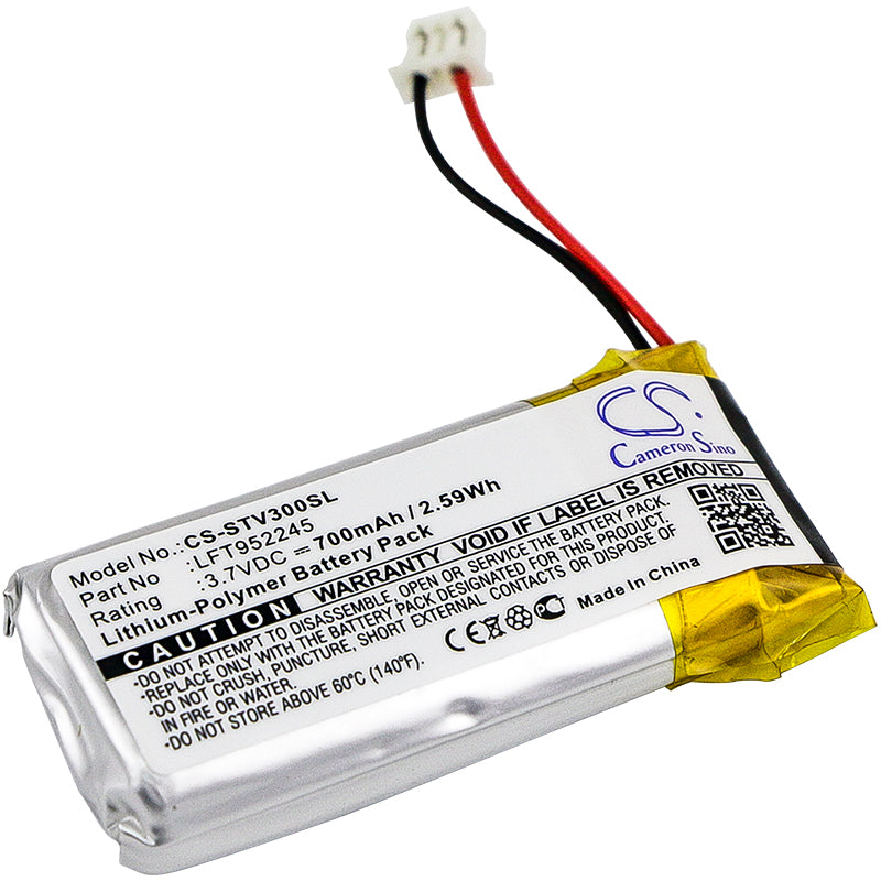 700mAh LFT952245 Battery for Stageclix Jack V3 Transmitter, Jack V4 Transmitter-SMAVtronics
