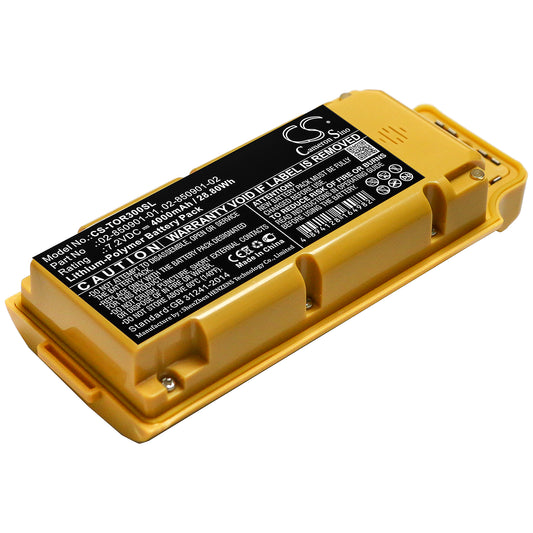 4000mAh 02-850901-01, 02-850901-02 Battery for Topcon GR-3, GR-5-SMAVtronics