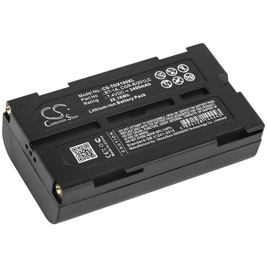 3400mAh BT-1A, CGR-B/201LC High Capacity Battery for Topcon GP-SX1, SX-1-SMAVtronics