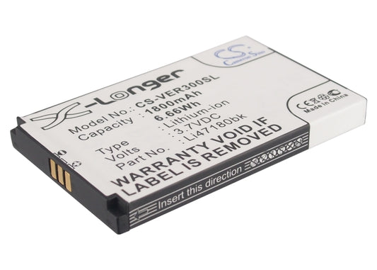 1800mAh LI47180BK Battery for ViewSonic Q1, Q3, Q3+, Q5, Q5+-SMAVtronics