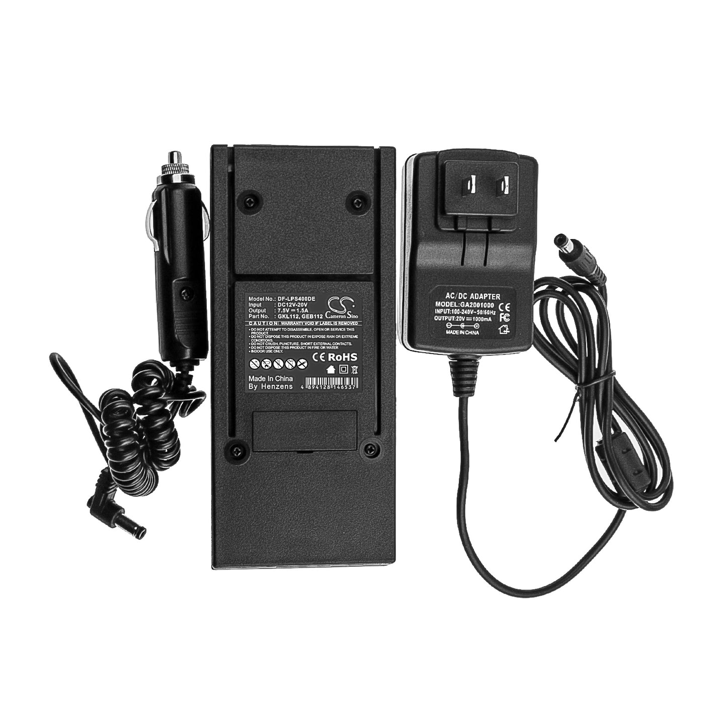 Battery Charger for Leica GKL112, GEB111, GEB112, 667318, 667147, GEB121, GEB122, Geomax ZTS 602LR-SMAVtronics