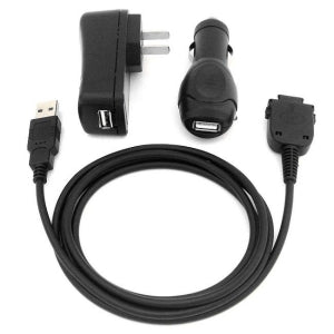 USB Home Charger, USB Car Charger, USB Cable for HP iPAQ rx1950, rx1955-SMAVtronics