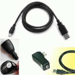3pcs USB ActiveSync Charge Kit fits Palm Tungsten T5, E2, TX, Treo 650, 680, LifeDrive, Treo 700w, 750v-SMAVtronics