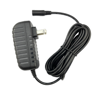 10ft SMAVCO 18V AC/DC Power Adapter for Levolor Motorized Blinds and Power Shades - Black