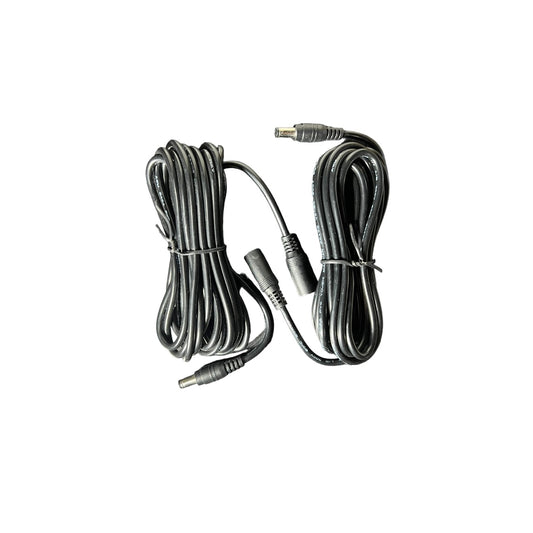 2 Pack (Black) SMAVCO 11ft Extra Long Cable Male to Female Connector for Hunter Douglas PowerView 2002000036 2989048000 Amigo 7806000000