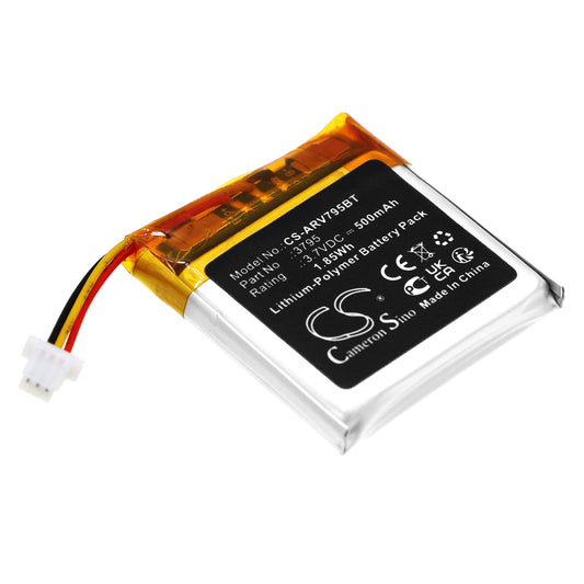500mAh 3795 Battery for  Alarm.com ADC-VDB770, ADC-VDB770-S, C-VDB770