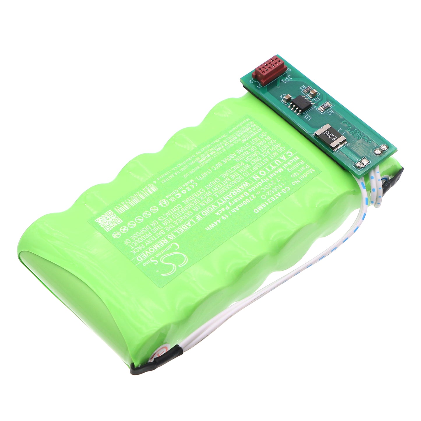 2700mAh 110652-O Battery for Aitecs 2016 Syringe Pump