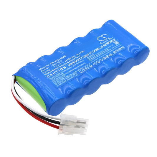 2100mAh B11616, BT-U029, OM11616 Battery for Viasys Healthcare Nicolet Vascular Versalab APM, Nicolet Vascular Versalab APM2, Nicolet Vascular Versalab LE, Nicolet Vascular Versalab SE