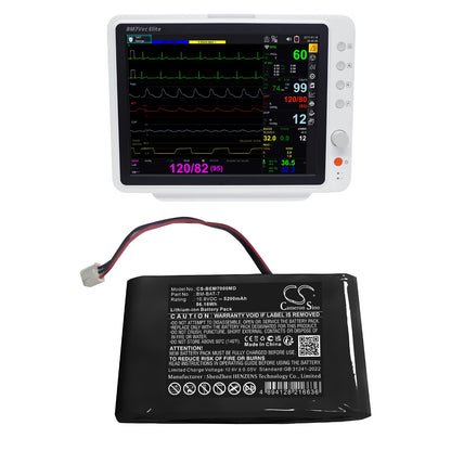 5200mAh 68L335-BIO-S, BM-BAT-7 Battery for Bionet BM7 Vet Elite