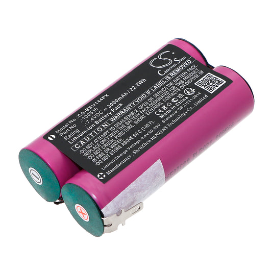 3000mAh 100536 Battery for Bosch Uneo