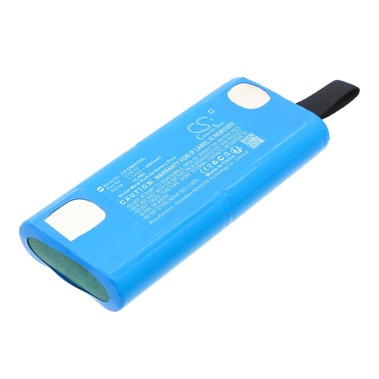 2000mAh 6100.43 Battery for Carlson Explorer
