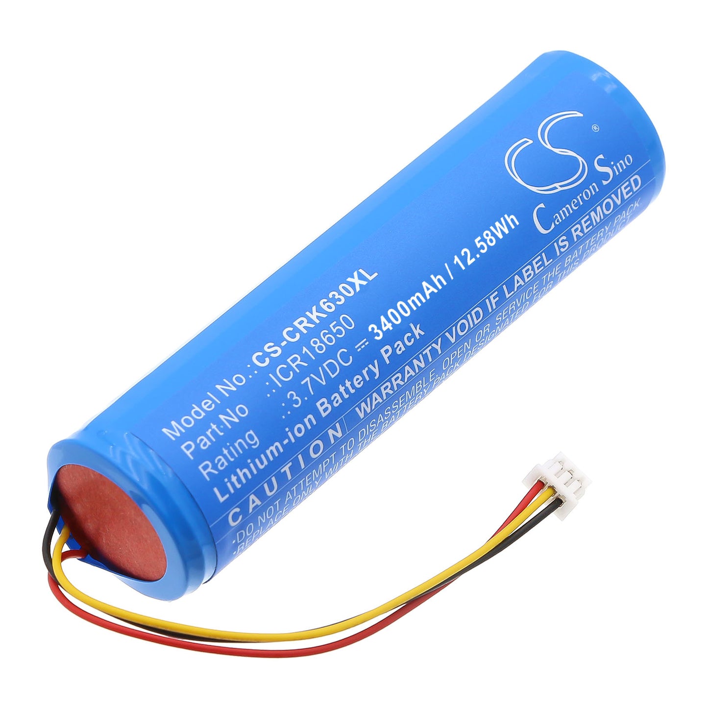 3400mAh ICR18650 Battery for Corsair K57 RGB Wireless Gaming Keyboard, K63 Wireless Mechanical Gaming Keyboard