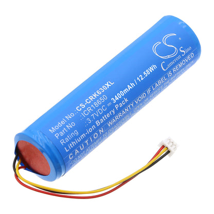 3400mAh ICR18650 Battery for Corsair K57 RGB Wireless Gaming Keyboard, K63 Wireless Mechanical Gaming Keyboard