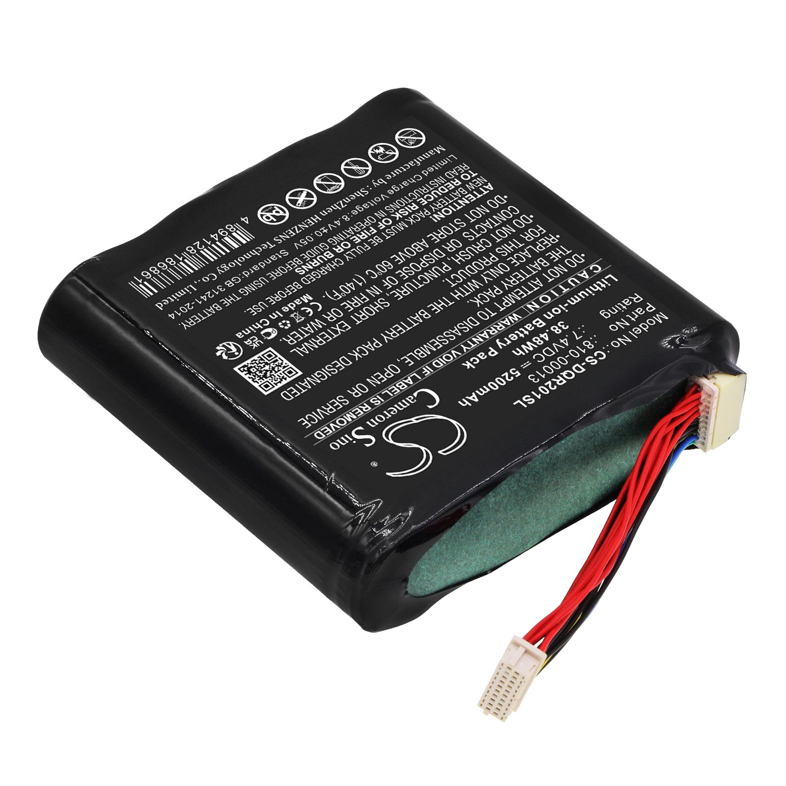 5200mAh 810-00013 Battery for DAQRI DQR002001 Smart Glasses-SMAVtronics