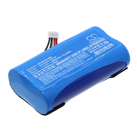 5200mAh SW18650 34M 2P Battery for Eufy Security C210 SoloCam, 2K Wireless Door Camera, 2C Pro indoor Camera