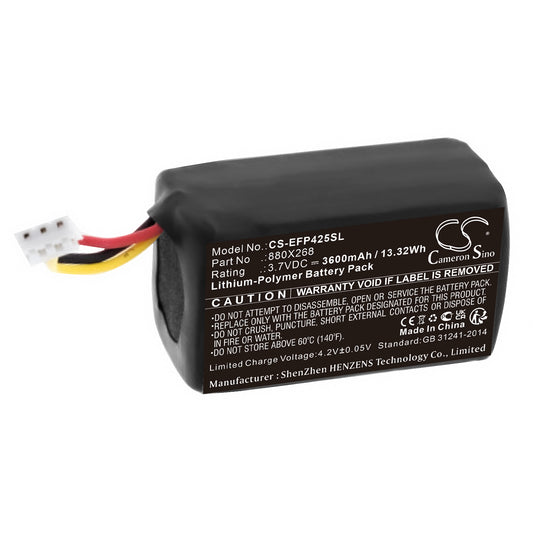 3600mAh 880X268, GP-2226, XW-E416 Battery for Exfo FIP-425B, FIP-435B