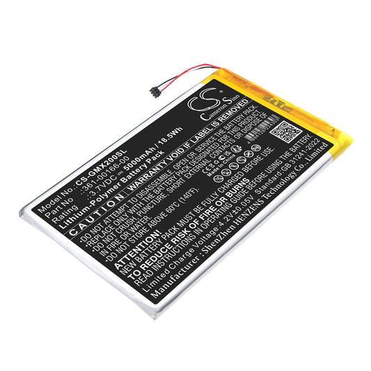 5000mAh 361-00166-00 Battery for Garmin Zumo XT2
