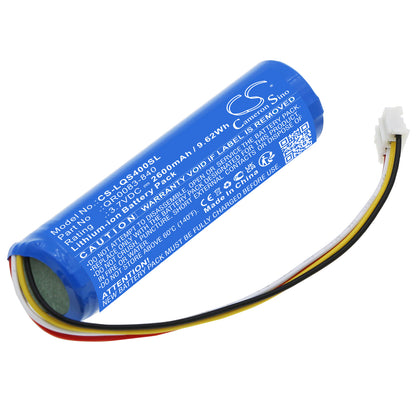 2600mAh QR0083-840 Battery for Qolsys IQ Panel 4, IQ Panel 4 PowerG, IQP4001, IQP4002, IQP4003, IQP4004, IQP4005, IQP4006-SMAVtronics