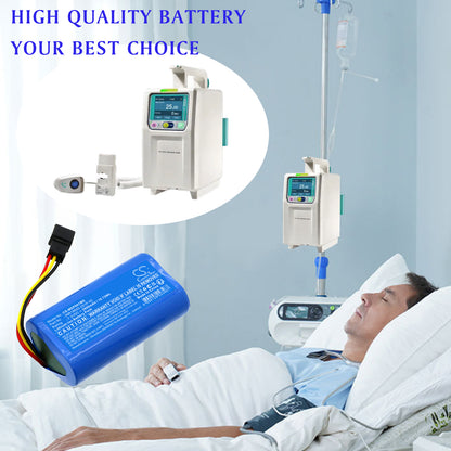 2600mAh INR18650-2S1P-02 Battery for Medcaptain MP-60A, SYS-6010A