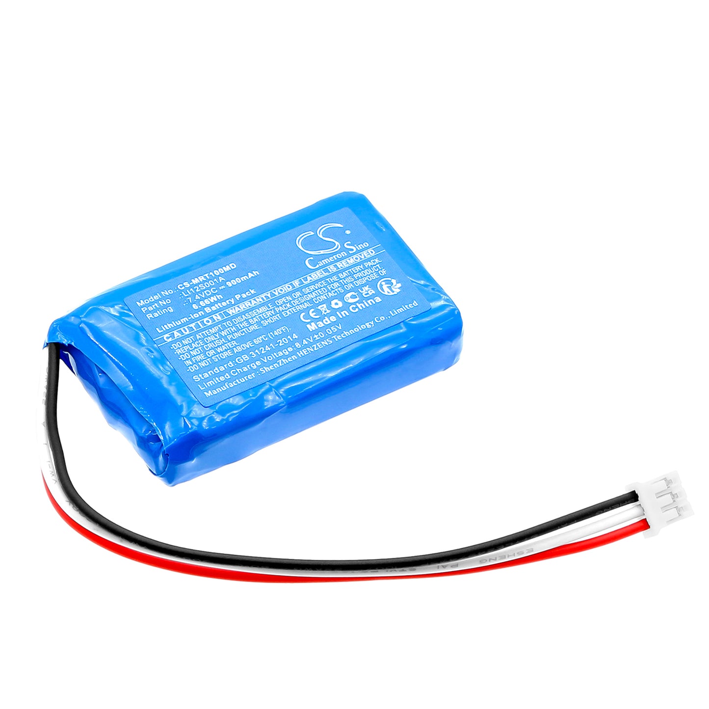 900mAh 801-92-81-000-25, LI12S001A, 022-000157-00 Battery for Mindray Beneview T1 Patient Monitor