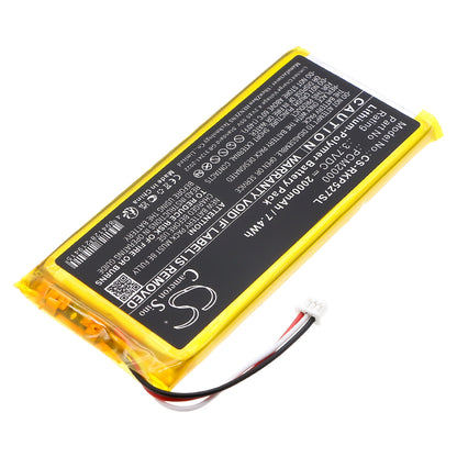 2000mAh PCM2000, PT464085 Battery for Ring 5AT2S7 Alarm Keypad