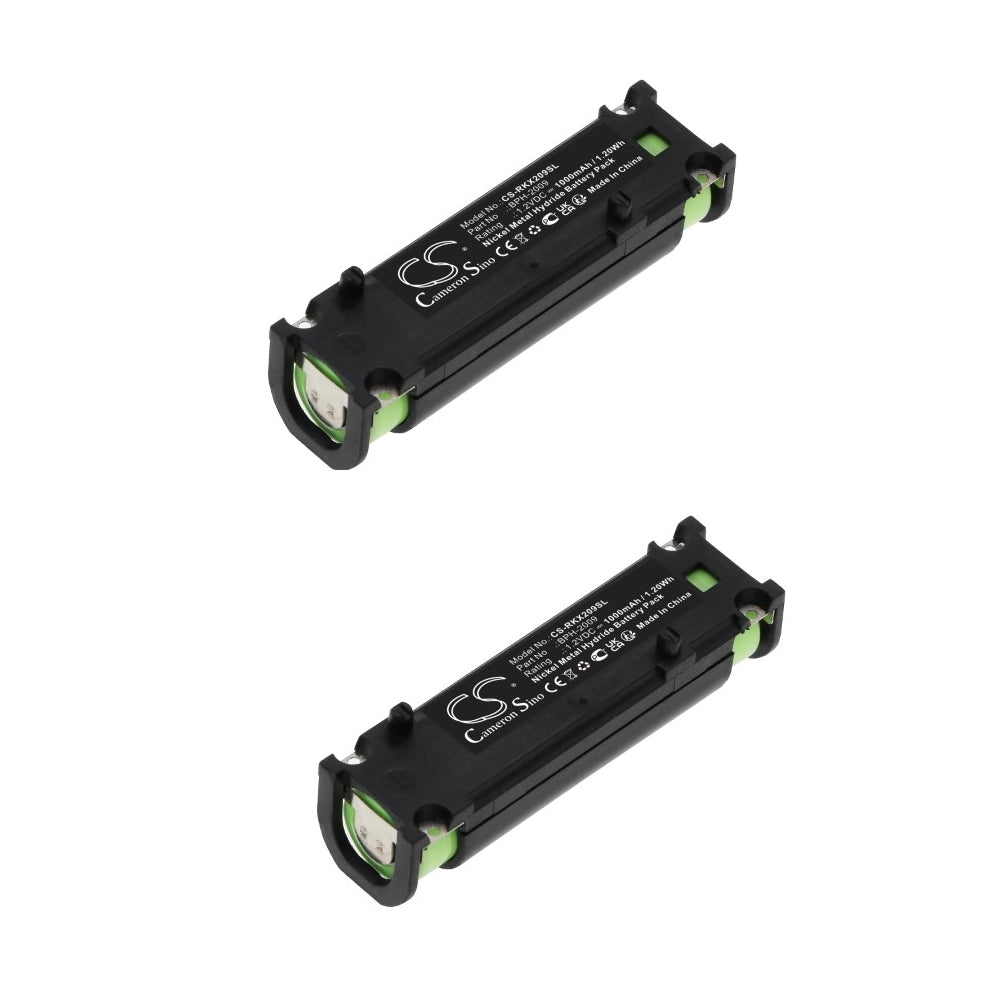 1000mAh BPH-2009 Battery set for RKI 49-1609RK, GX-2009, GX-2012-SMAVtronics