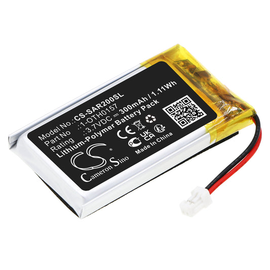 300mAh 1-OTH0157 Battery for Samson Swar2 Airline Micro AR2 receiver-SMAVtronics