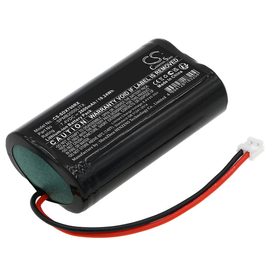 2600mAh SPMB2000LITX Battery for Spektrum Transmitter DX7S, Transmitter DX8, Transmitter DX9-SMAVtronics