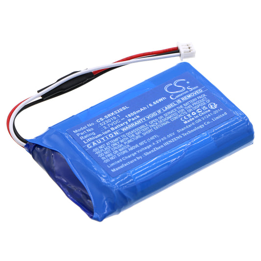 1800mAh Battery for Systronik 523019.1-SMAVtronics